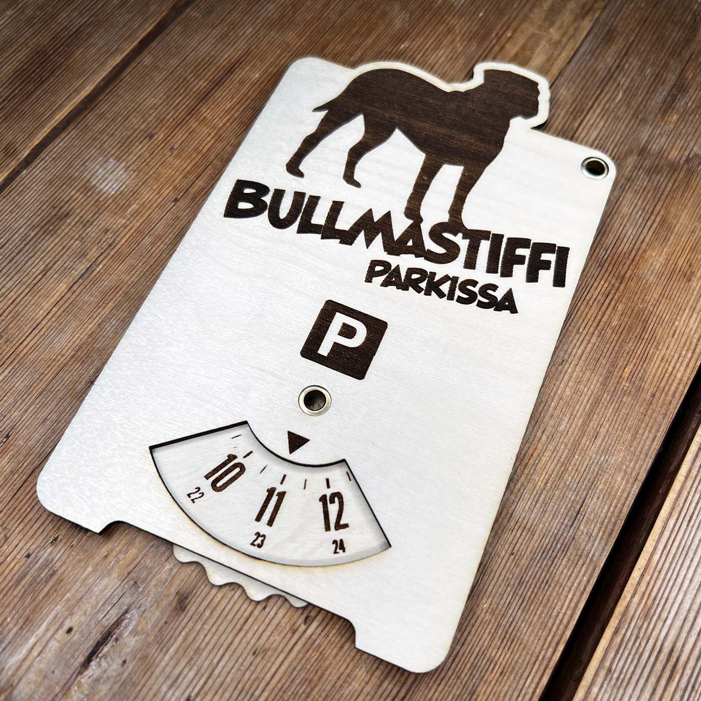 Bullmastiffi parkkikiekko