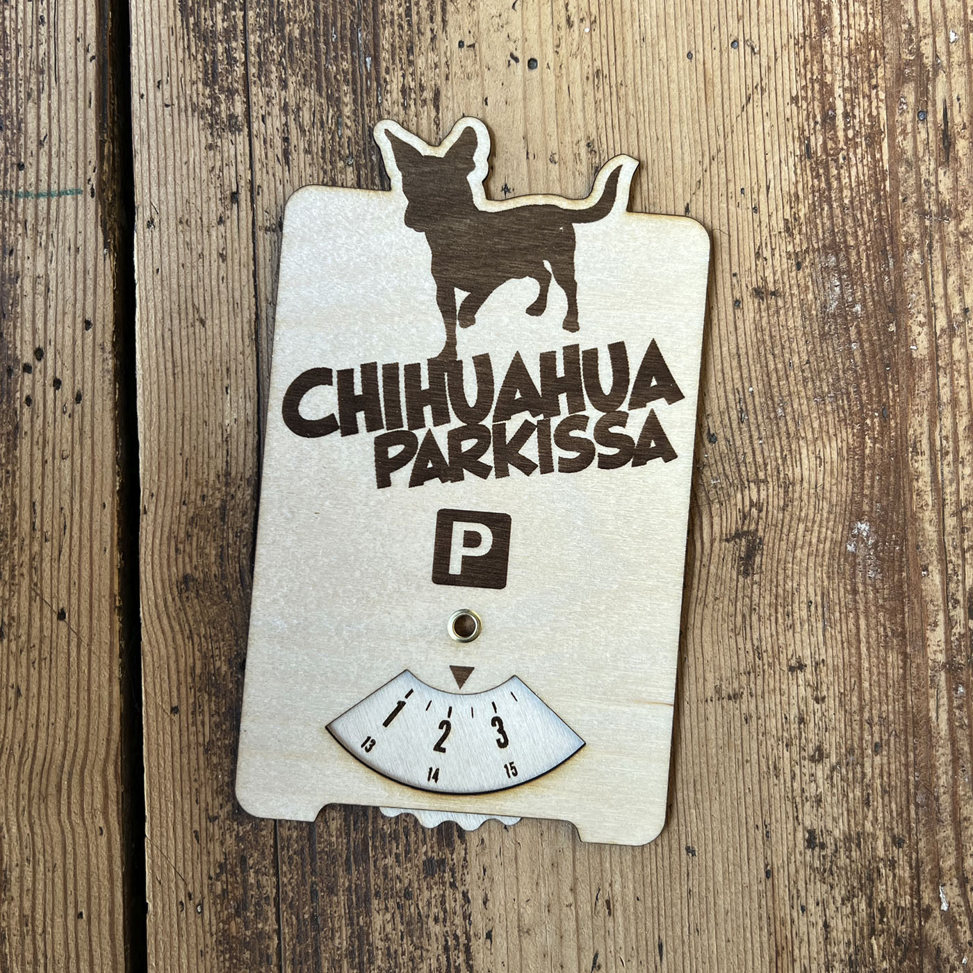 Chihuahua parkkikiekko