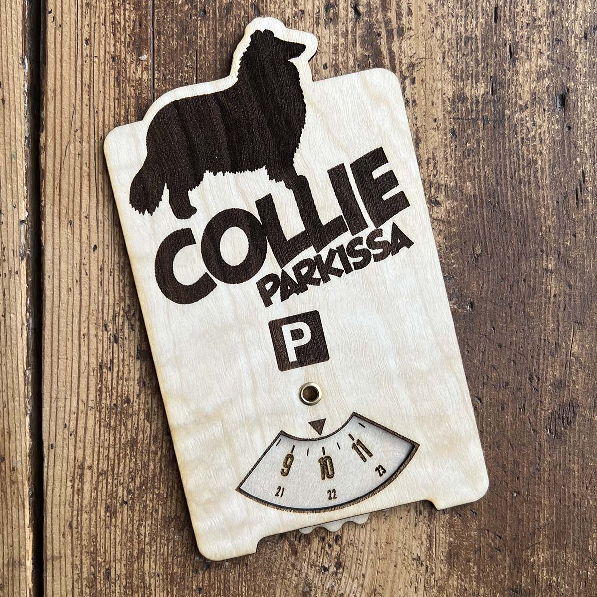 Collie parkkikiekko
