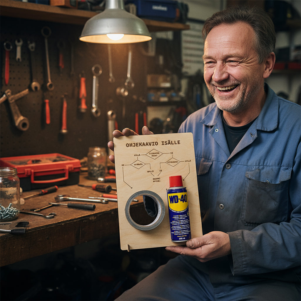 Lahja isälle: universaali korjauskaavio