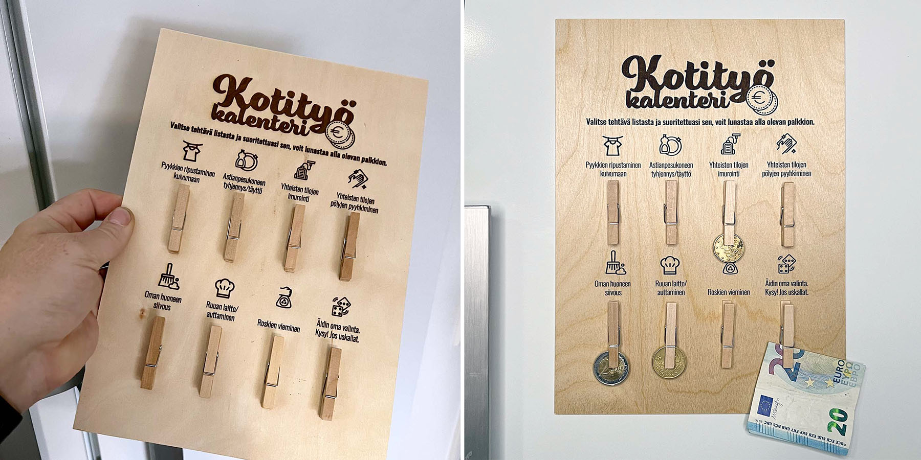 Tee kotitöistä hauskaa ja saa myös lapset tekemään niitä!