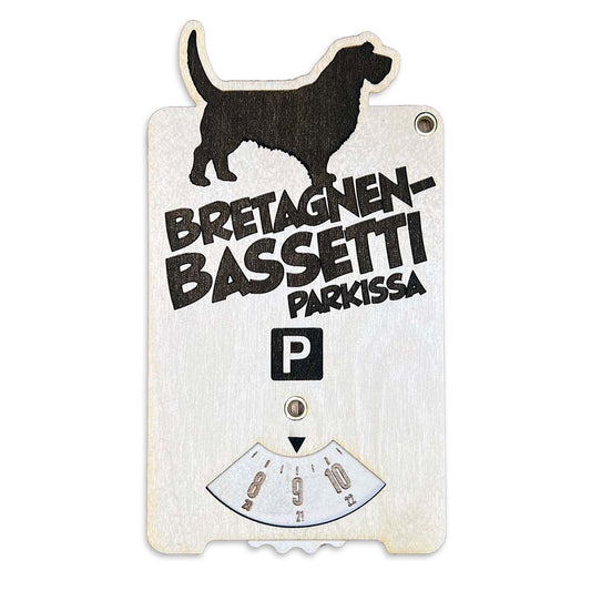 Bretagnenbassetti parkkikiekko