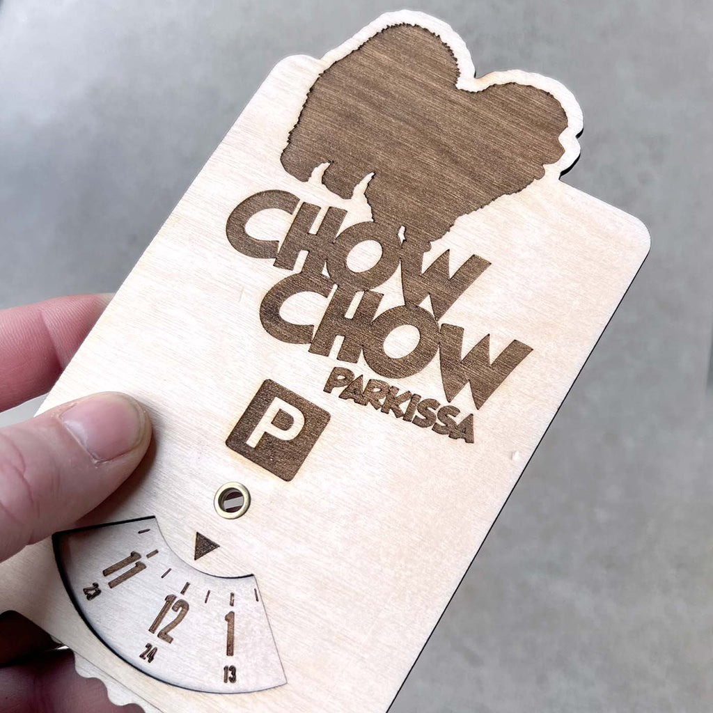 Chow Chow parkkikiekko