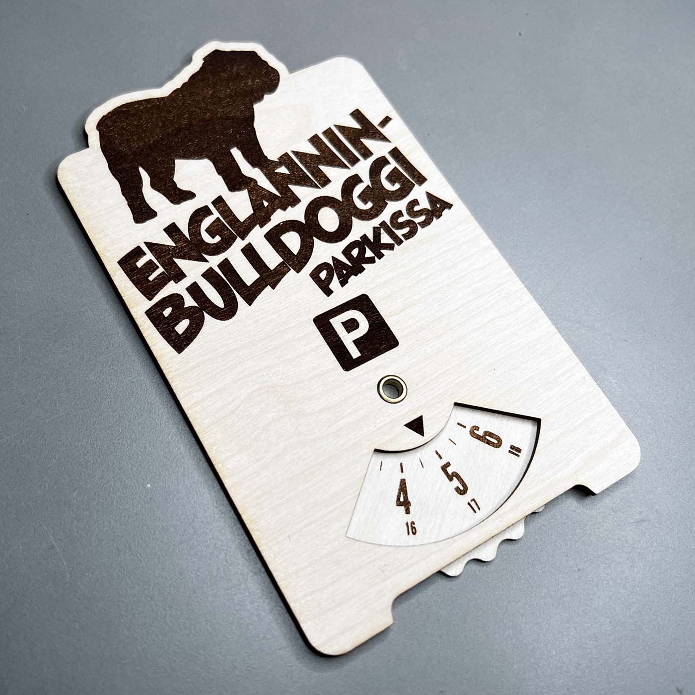 Englanninbulldoggi parkkikiekko