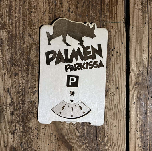 Bordercollie parkkikiekko (paimen)