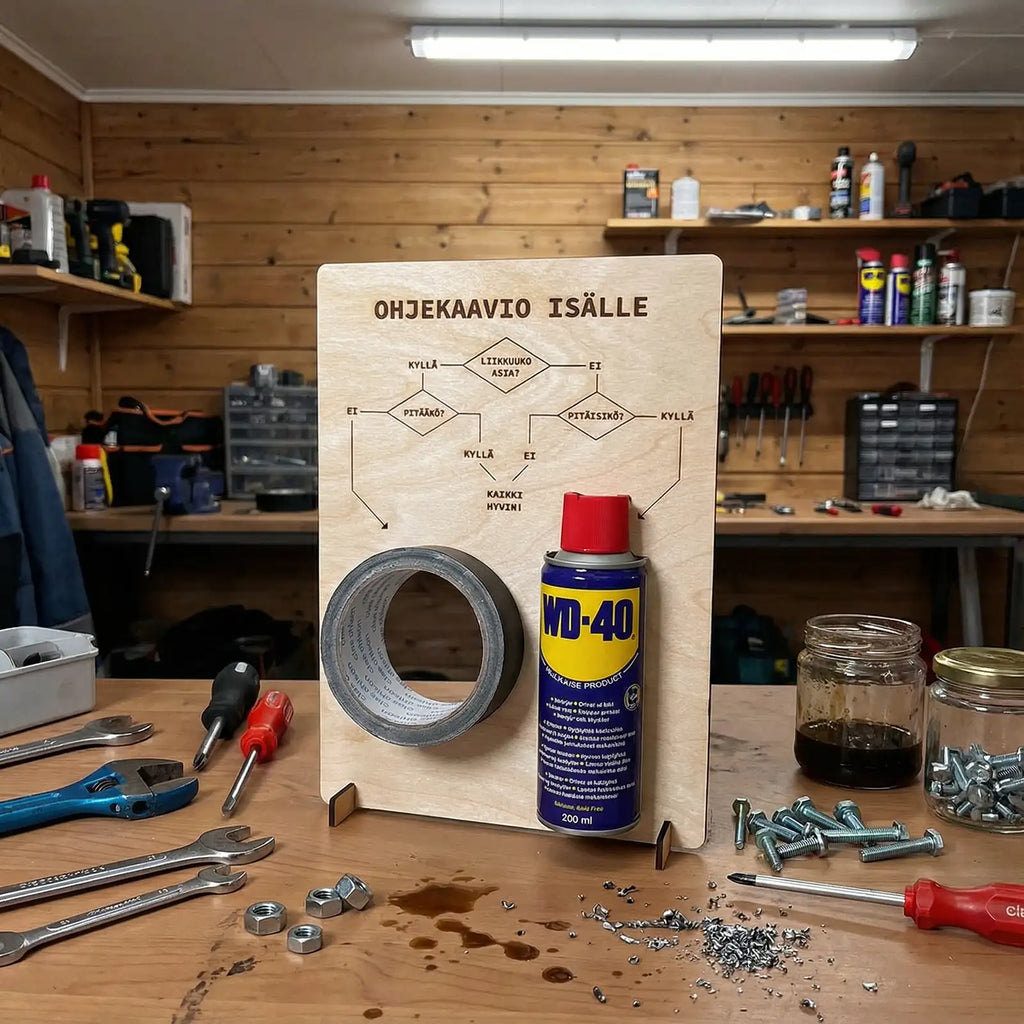 Hauska lahja isälle