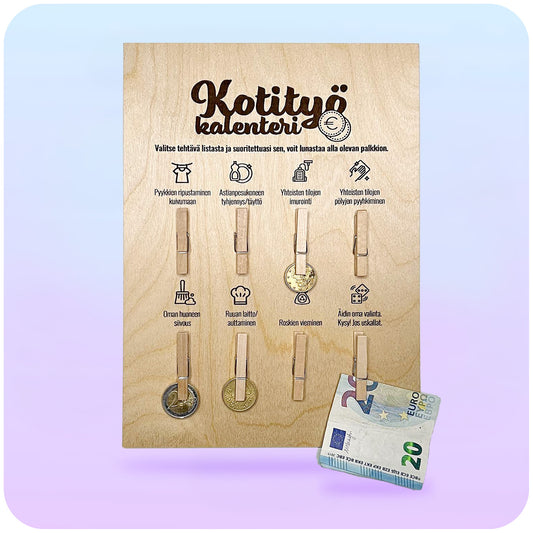 Kotityökalenteri personoitu