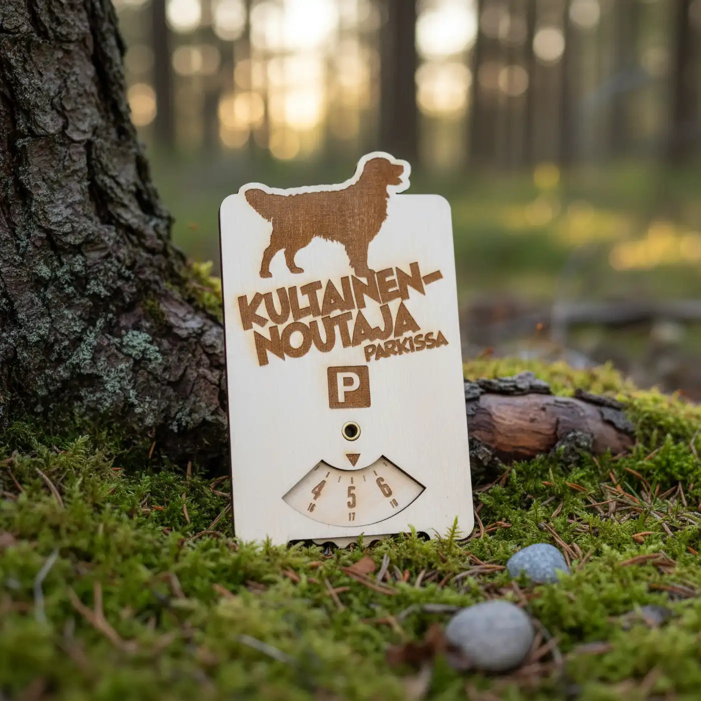 Kultainennoutaja parkkikiekko