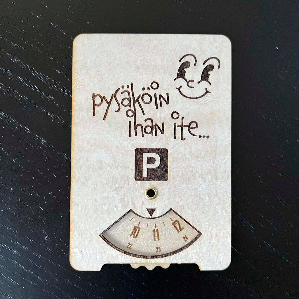 Pysäköin ihan ite