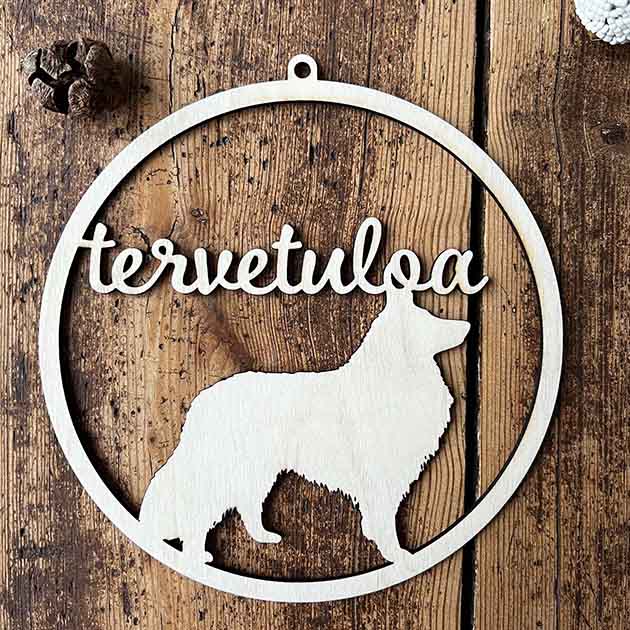 Tervetuloa kyltti omalla kuvalla